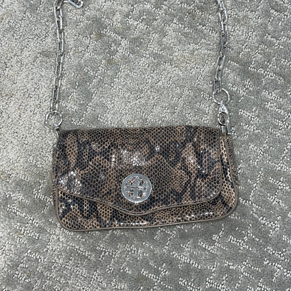 Tory Burch Snakeskin Purse